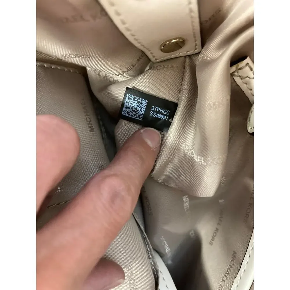 MICHAEL KORS N S GRIFFIN MESSENGER JACQUARD CROSSBODY